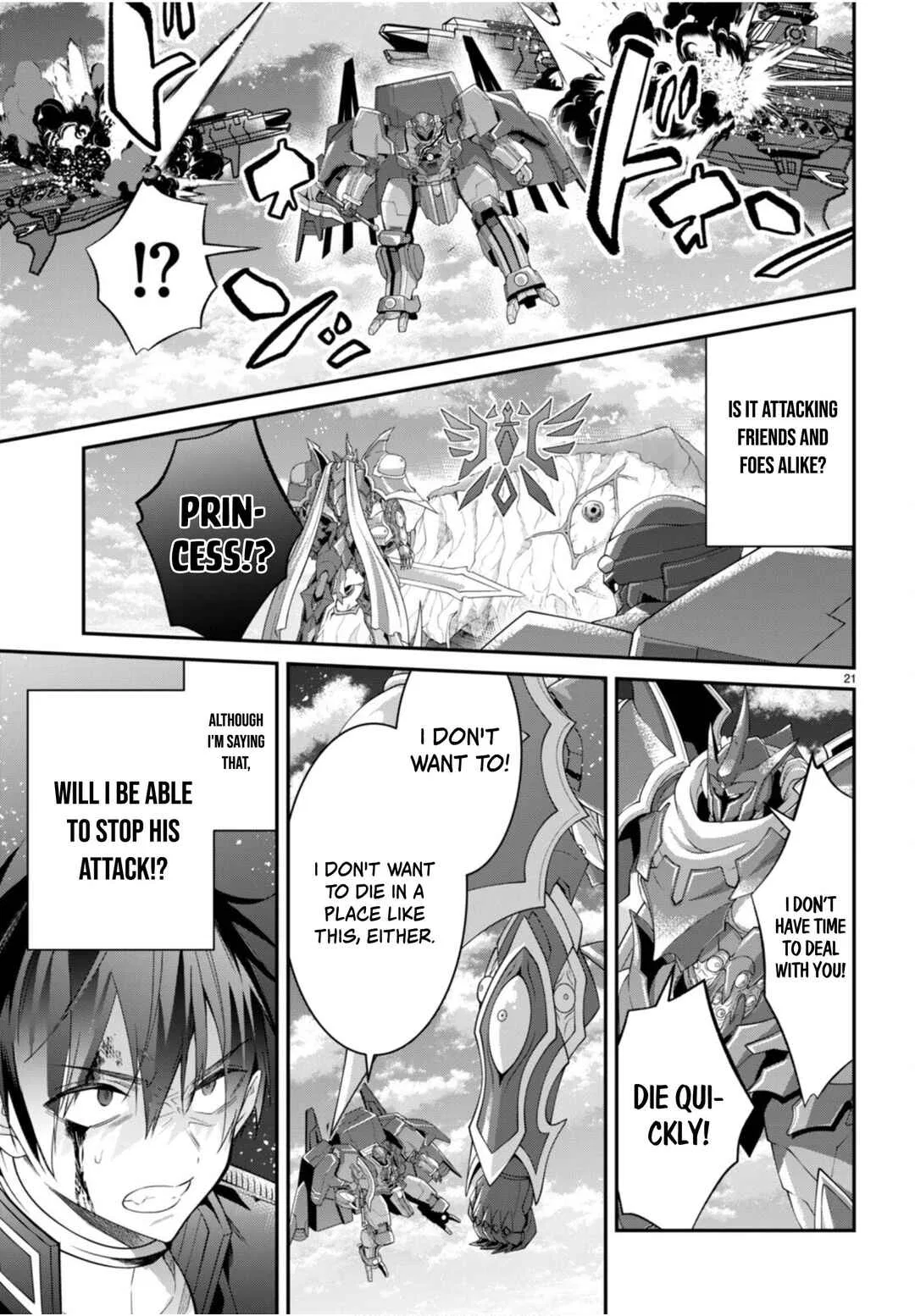 Otomege Sekai wa Mob ni Kibishii Sekai desu Chapter 61 – Page 21