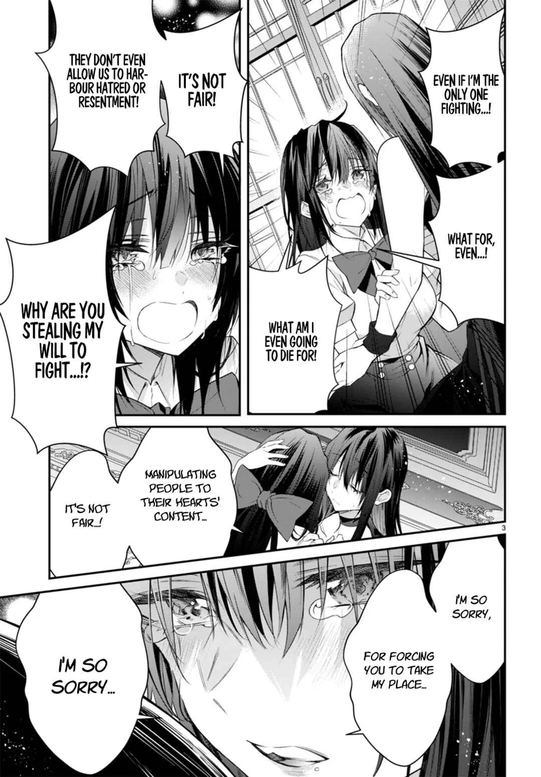 Otomege Sekai wa Mob ni Kibishii Sekai desu Chapter 60 – Page 3