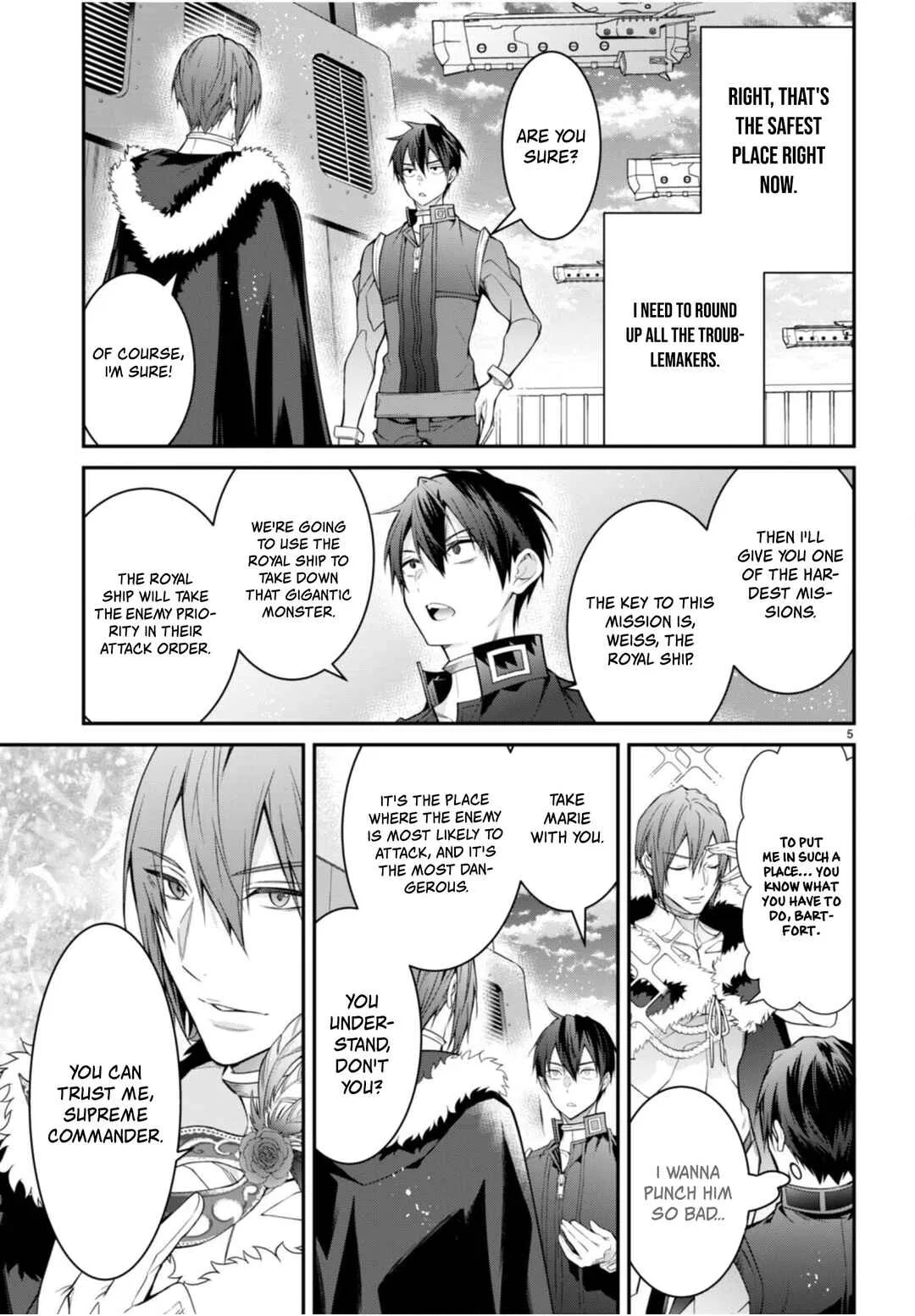Otomege Sekai wa Mob ni Kibishii Sekai desu Chapter 58 – Page 5