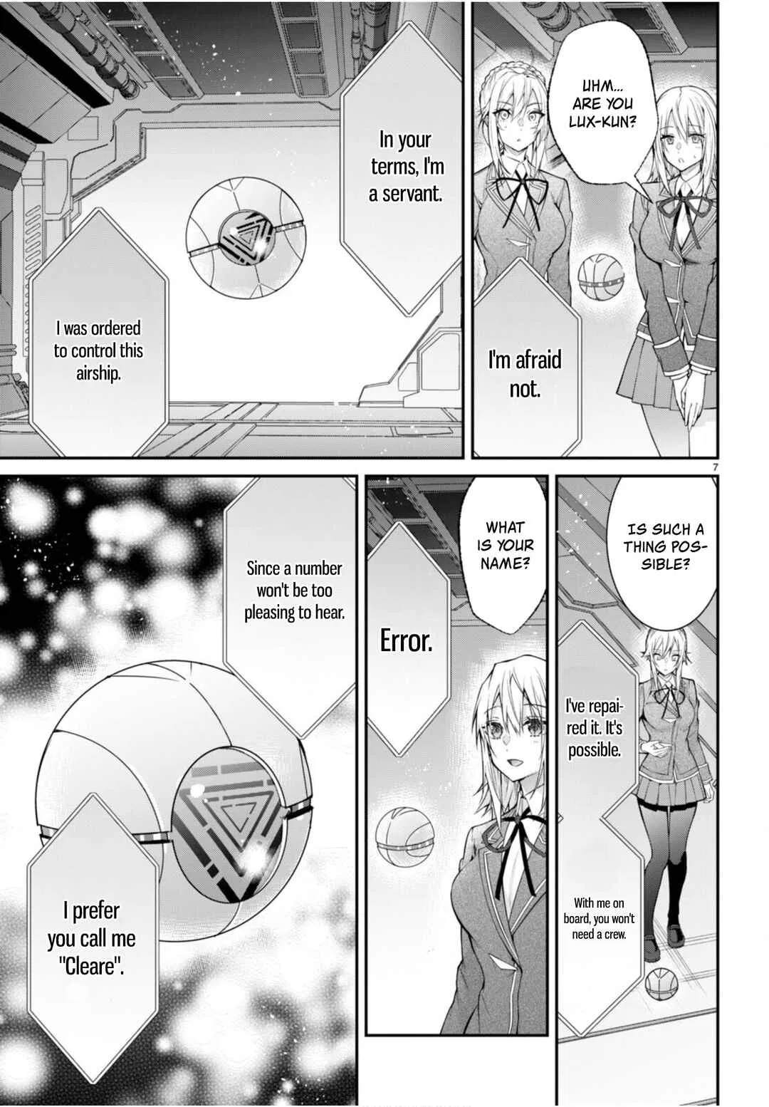 Otomege Sekai wa Mob ni Kibishii Sekai desu Chapter 58 – Page 7