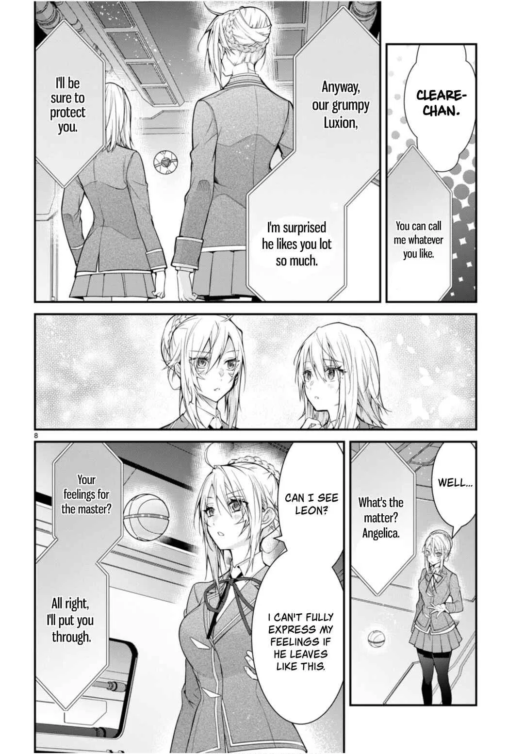 Otomege Sekai wa Mob ni Kibishii Sekai desu Chapter 58 – Page 8