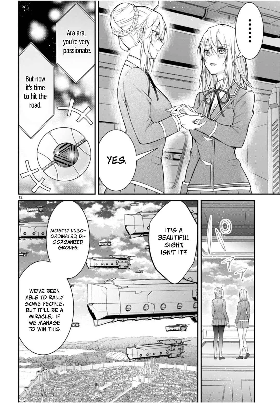 Otomege Sekai wa Mob ni Kibishii Sekai desu Chapter 58 – Page 12