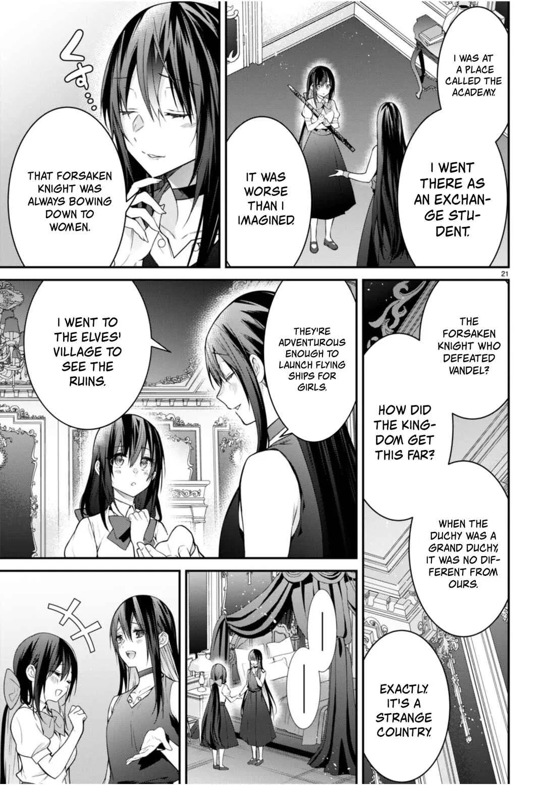 Otomege Sekai wa Mob ni Kibishii Sekai desu Chapter 58 – Page 21