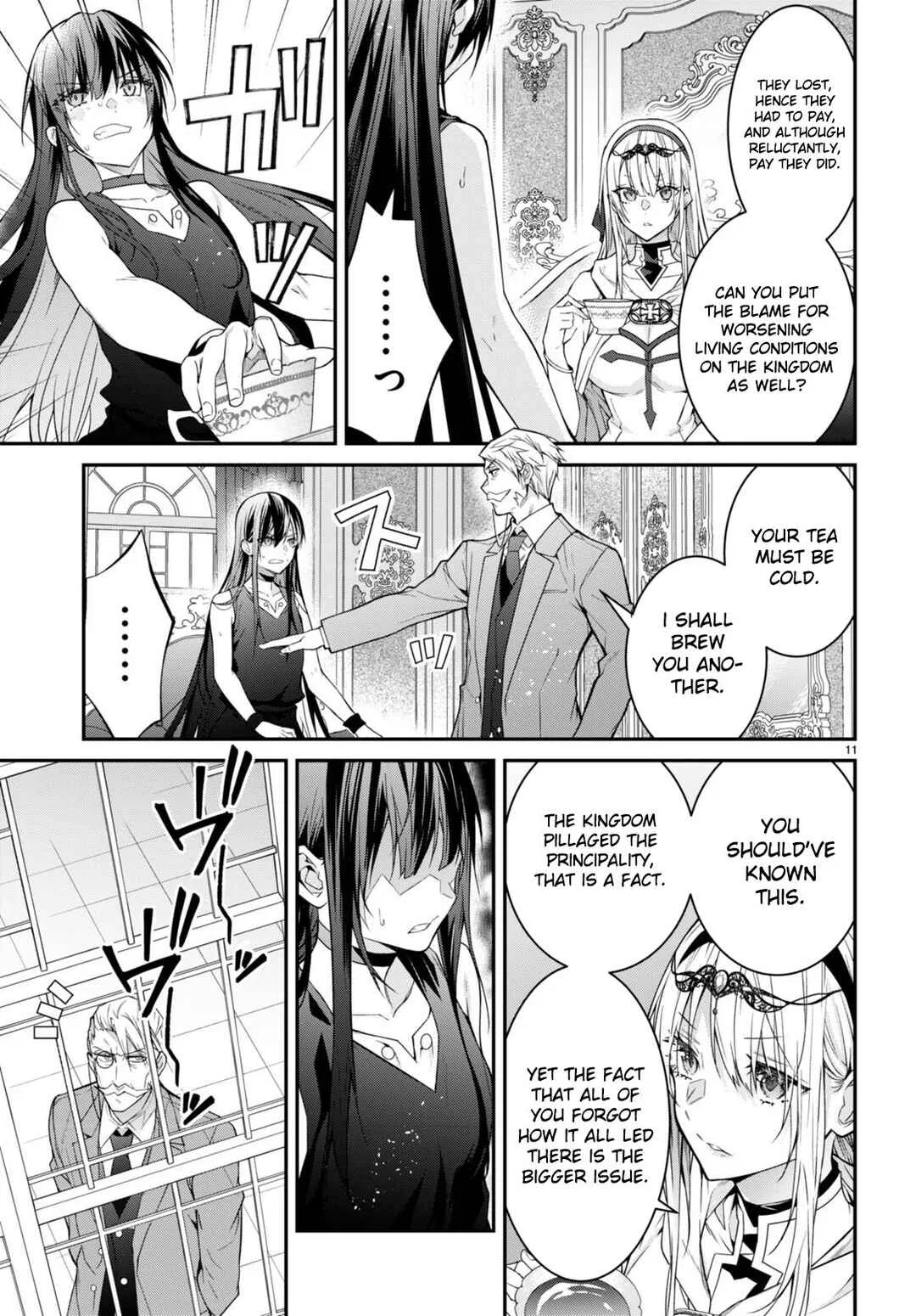 Otomege Sekai wa Mob ni Kibishii Sekai desu Chapter 55 – Page 11