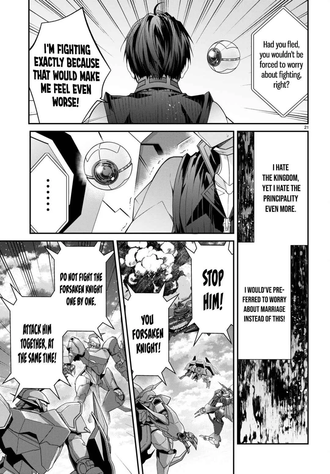 Otomege Sekai wa Mob ni Kibishii Sekai desu Chapter 55 – Page 21