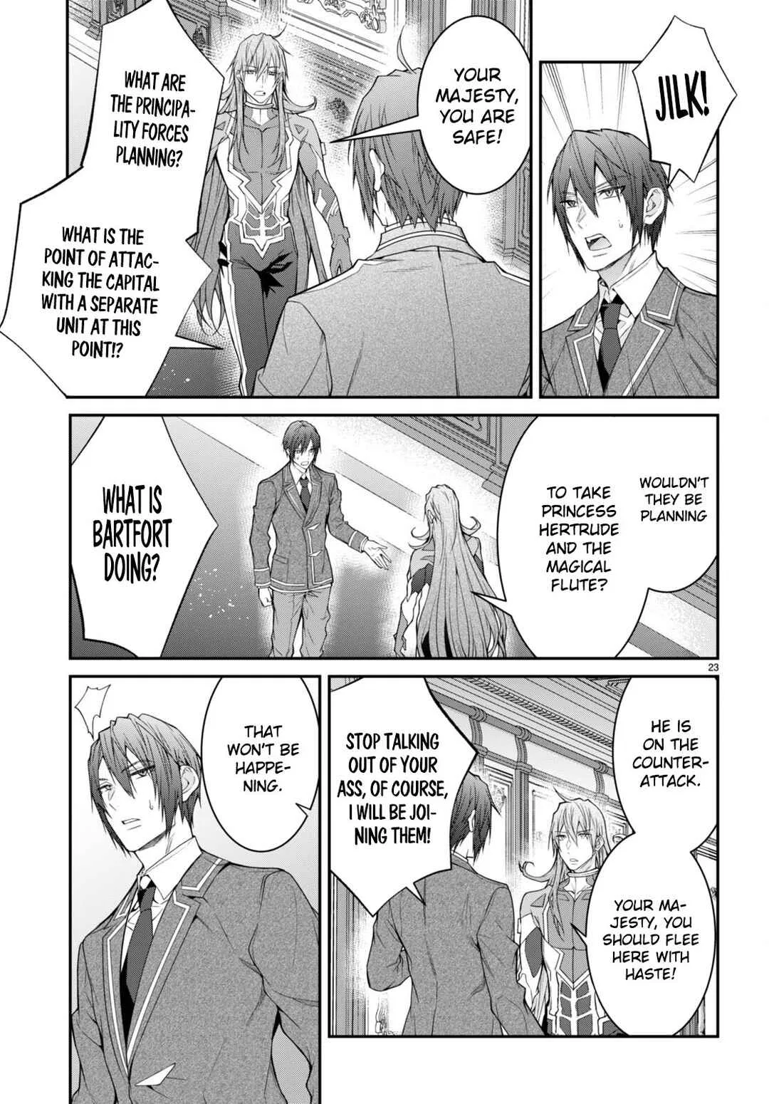 Otomege Sekai wa Mob ni Kibishii Sekai desu Chapter 55 – Page 23