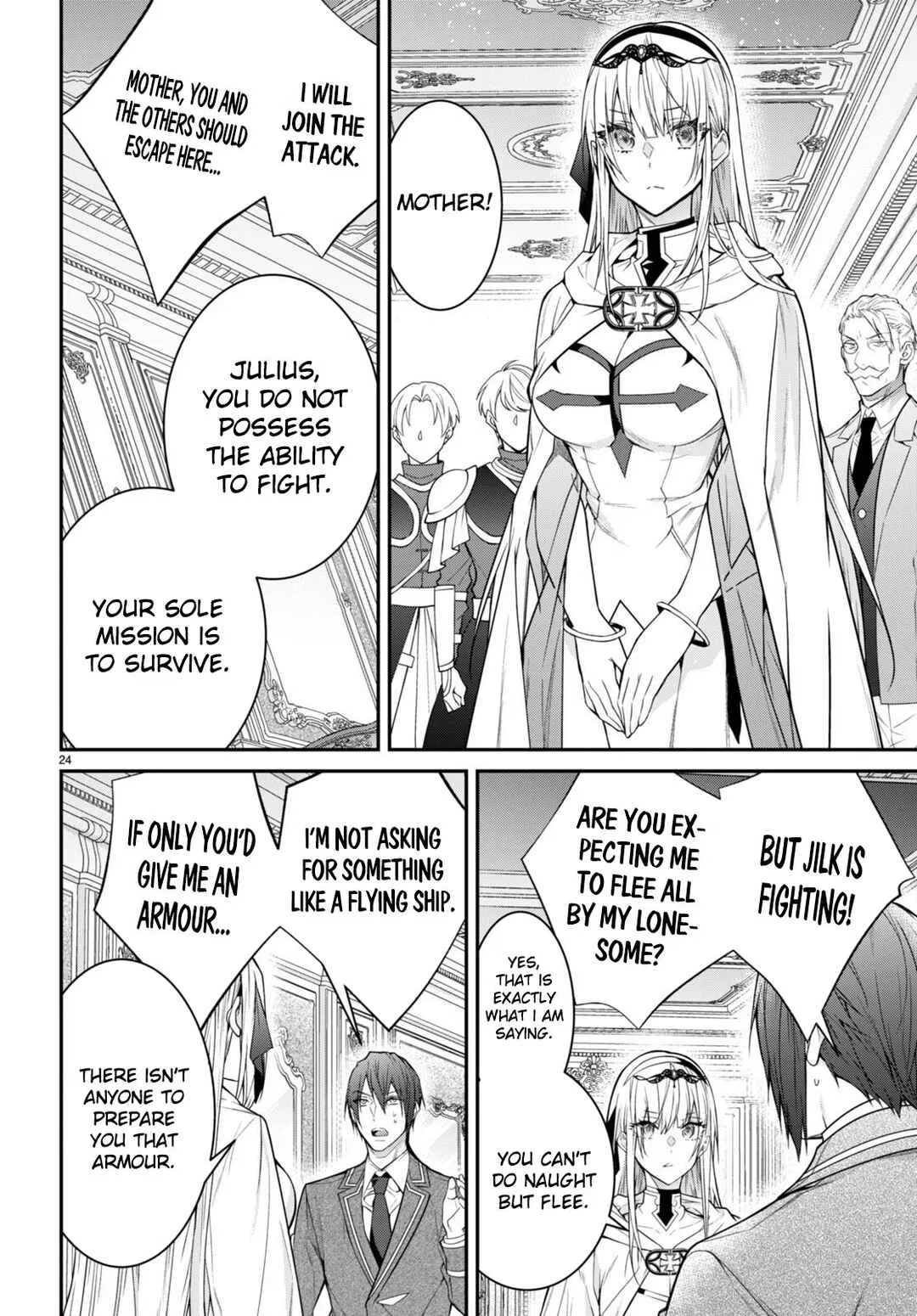 Otomege Sekai wa Mob ni Kibishii Sekai desu Chapter 55 – Page 24
