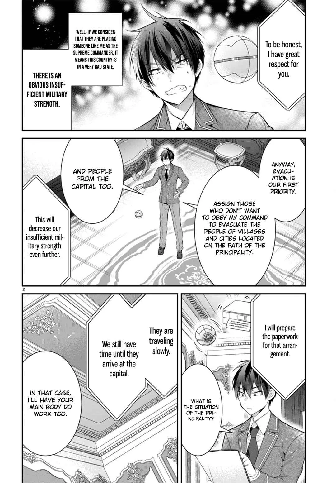 Otomege Sekai wa Mob ni Kibishii Sekai desu Chapter 54 – Page 2