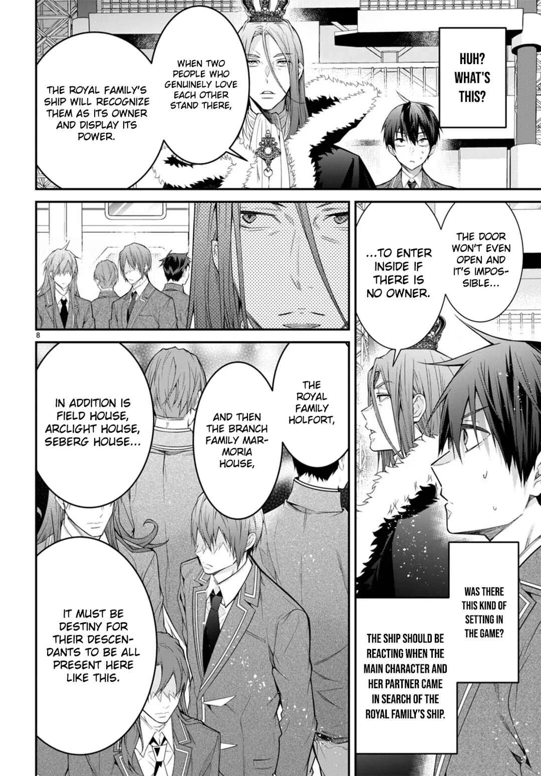 Otomege Sekai wa Mob ni Kibishii Sekai desu Chapter 54 – Page 8
