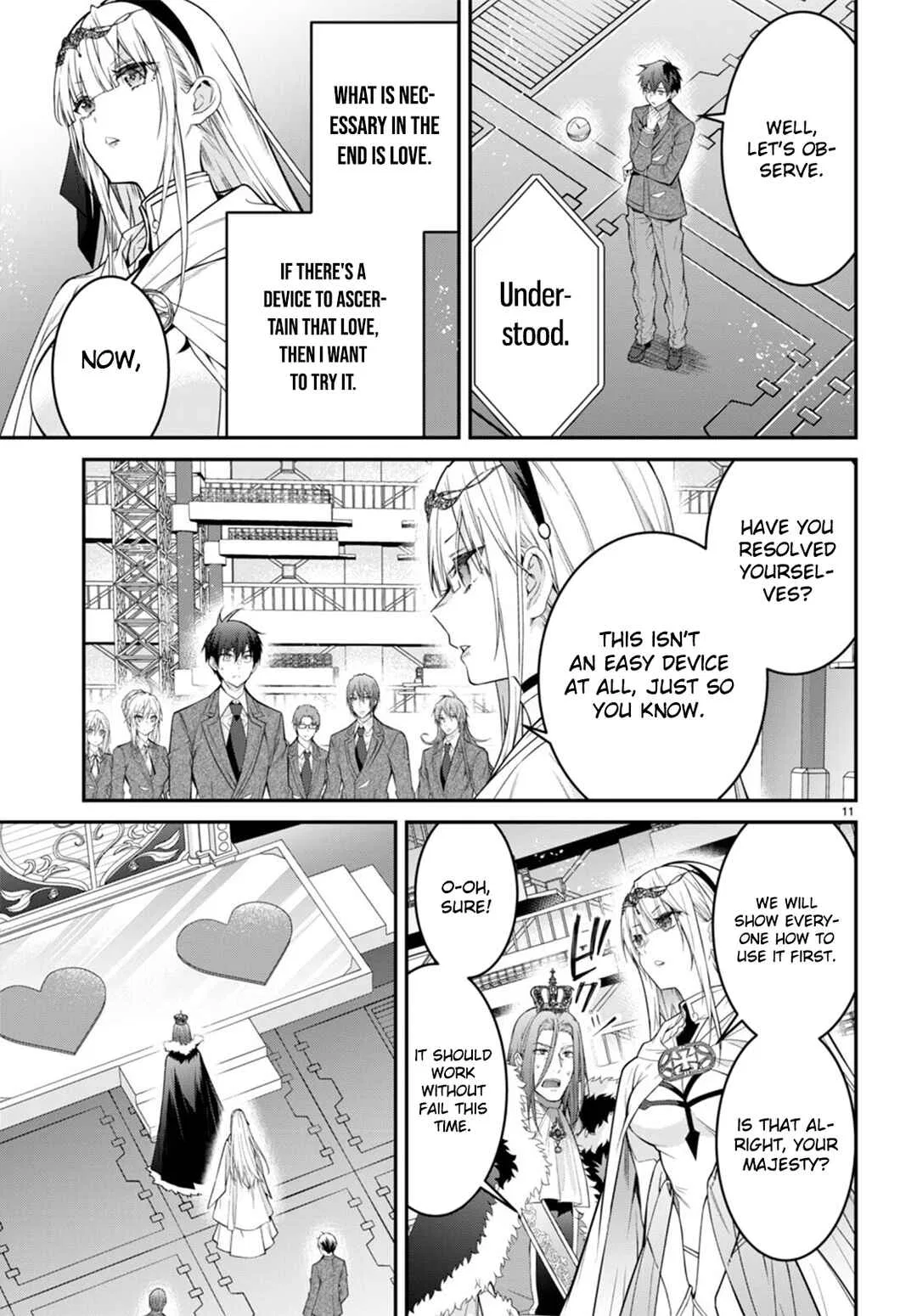 Otomege Sekai wa Mob ni Kibishii Sekai desu Chapter 54 – Page 11