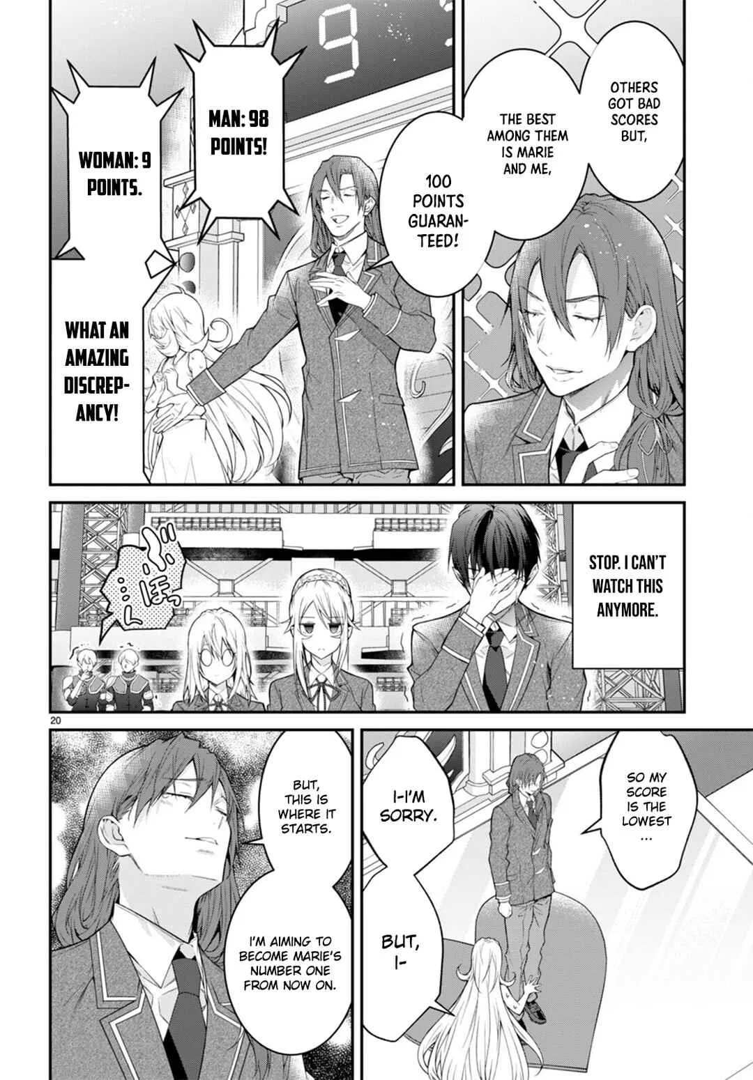 Otomege Sekai wa Mob ni Kibishii Sekai desu Chapter 54 – Page 20