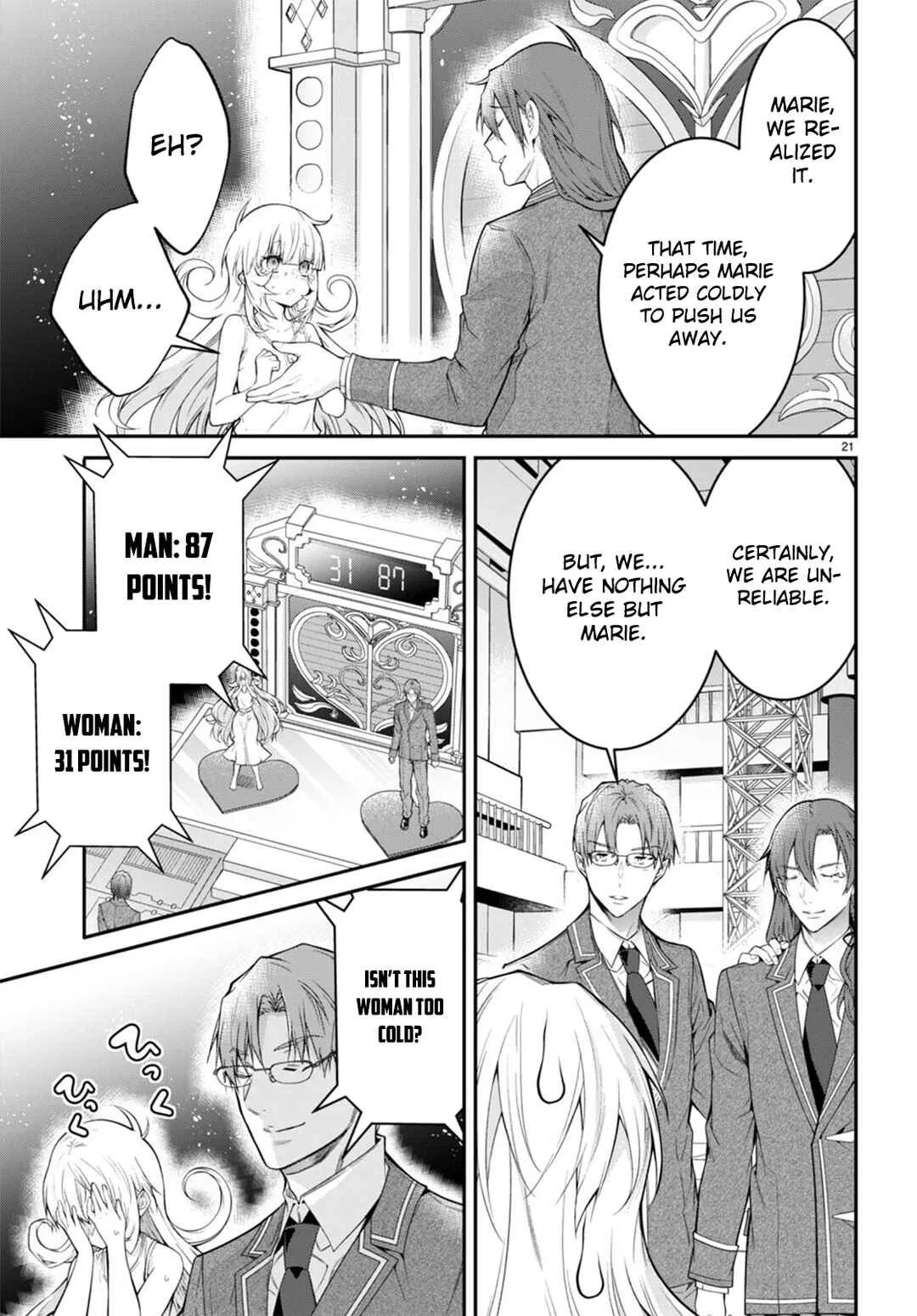 Otomege Sekai wa Mob ni Kibishii Sekai desu Chapter 54 – Page 21