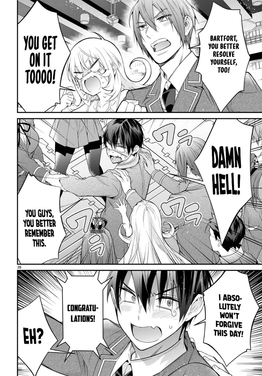 Otomege Sekai wa Mob ni Kibishii Sekai desu Chapter 54 – Page 28