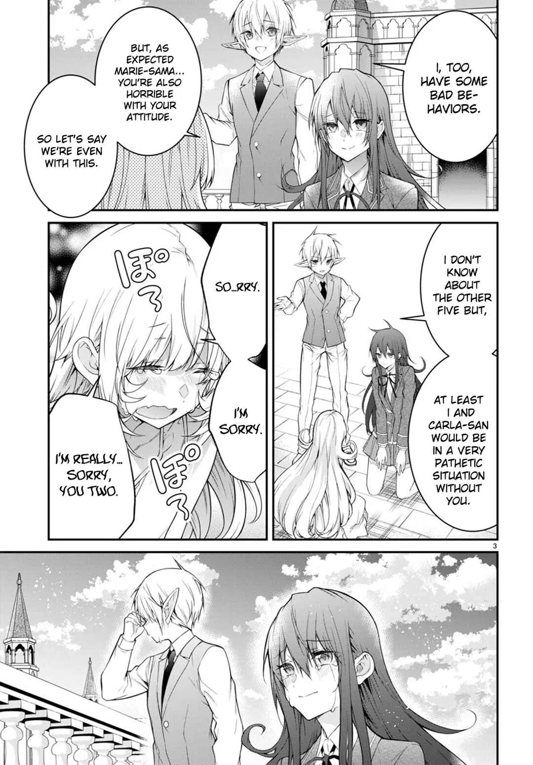 Otomege Sekai wa Mob ni Kibishii Sekai desu Chapter 53 – Page 5