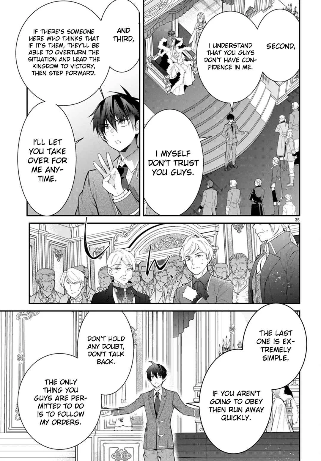 Otomege Sekai wa Mob ni Kibishii Sekai desu Chapter 53 – Page 37