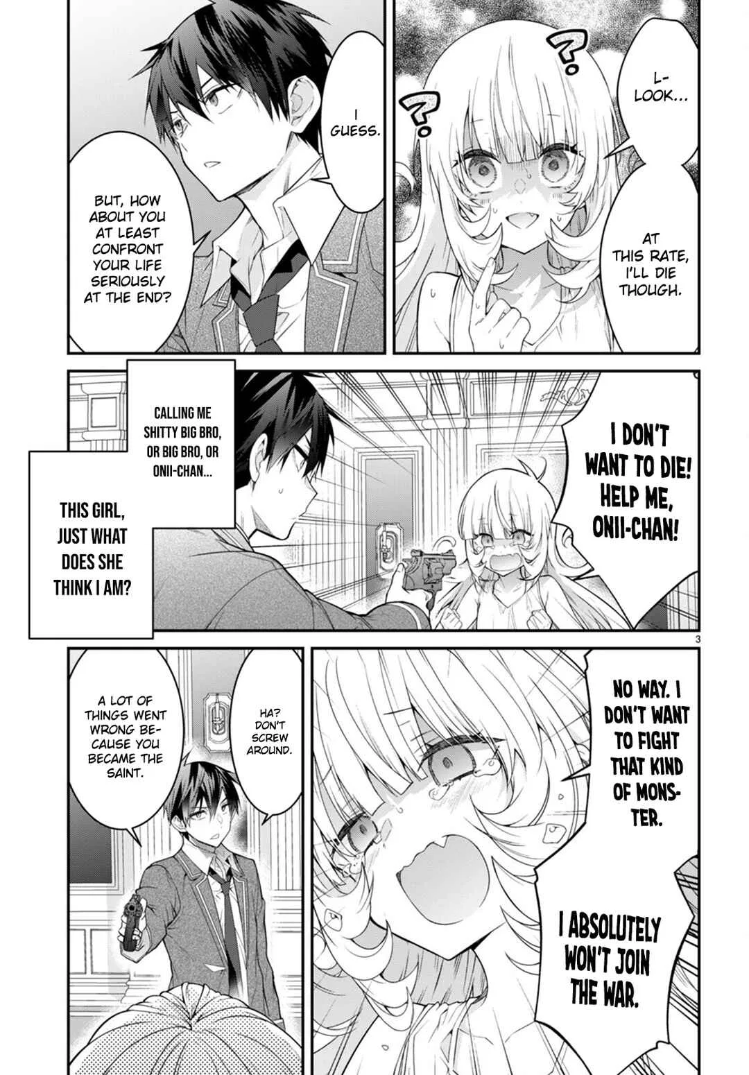 Otomege Sekai wa Mob ni Kibishii Sekai desu Chapter 52 – Page 3
