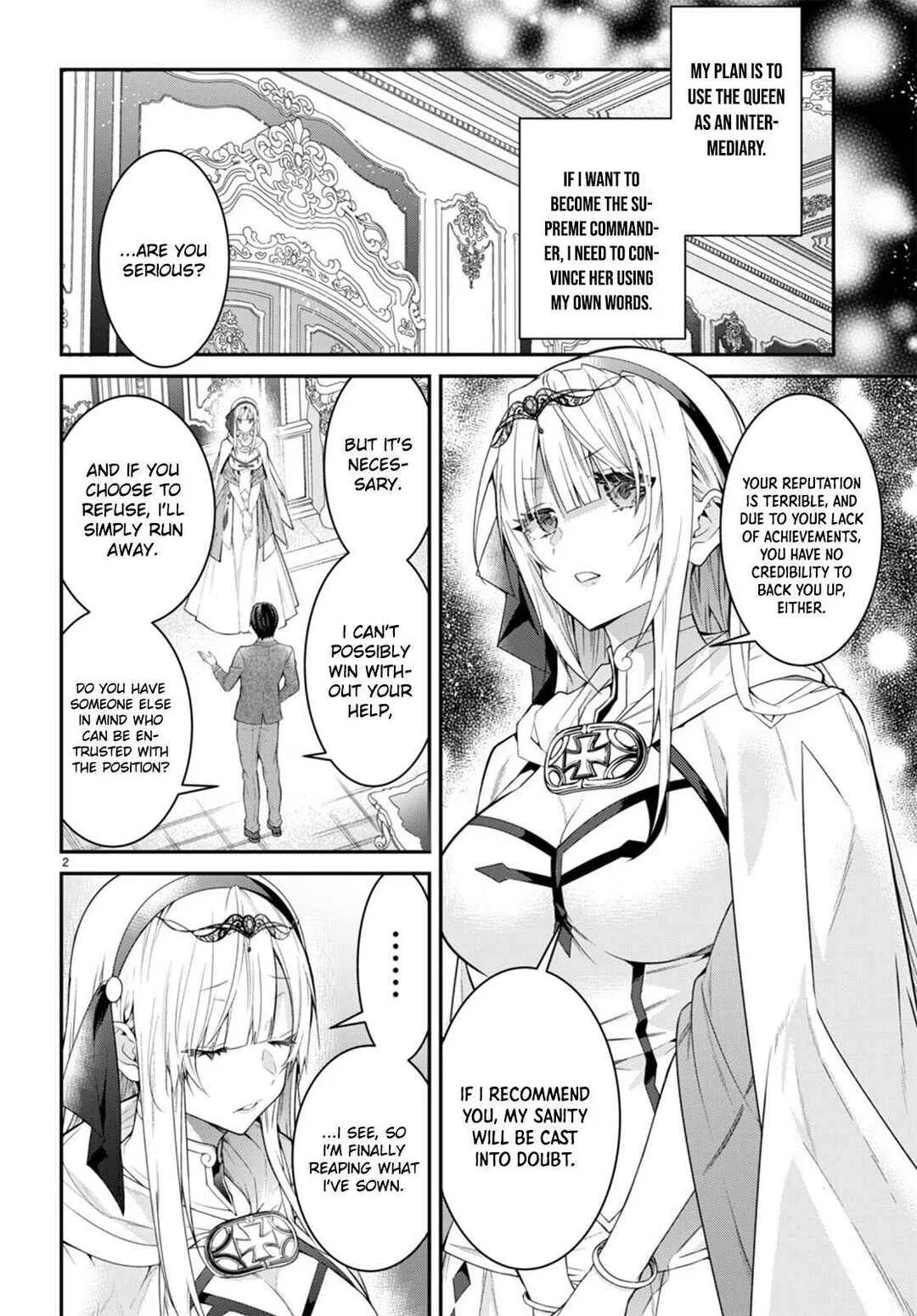 Otomege Sekai wa Mob ni Kibishii Sekai desu Chapter 50 – Page 2