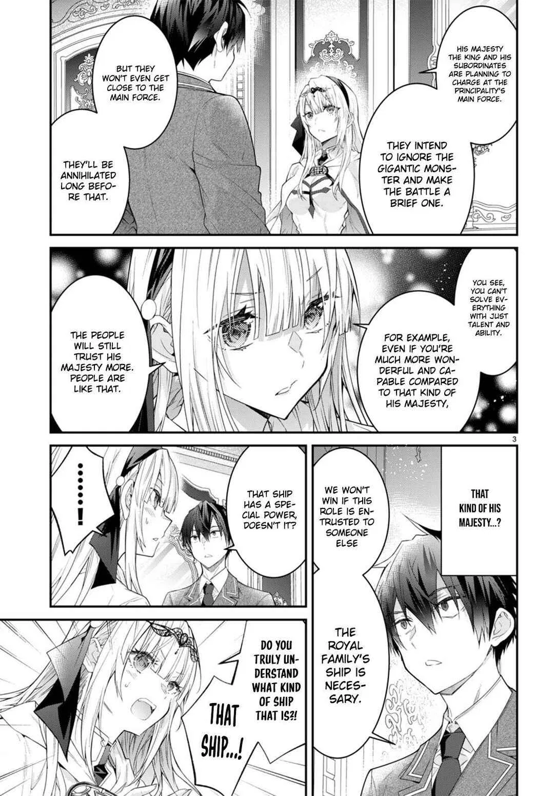 Otomege Sekai wa Mob ni Kibishii Sekai desu Chapter 50 – Page 3