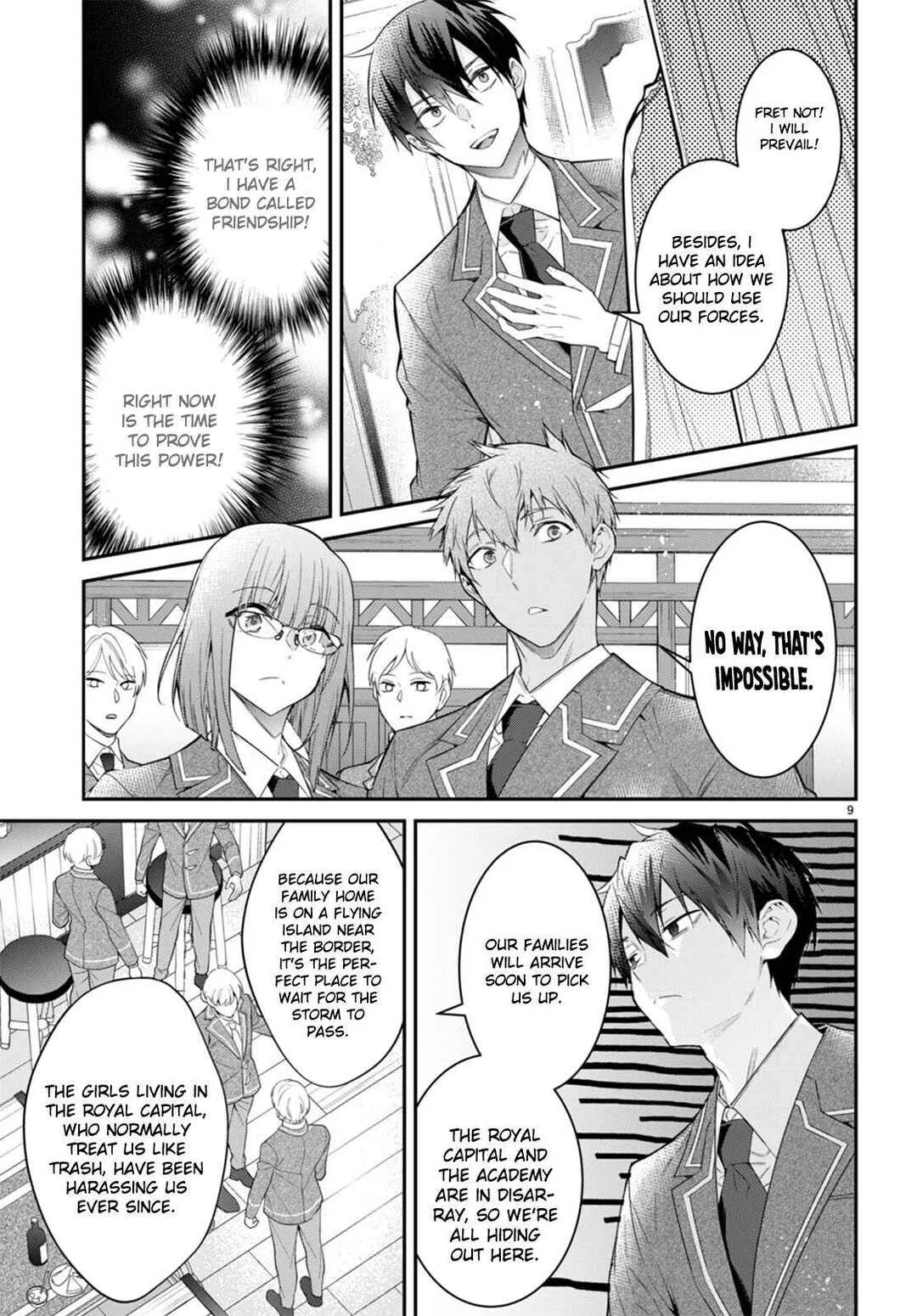 Otomege Sekai wa Mob ni Kibishii Sekai desu Chapter 50 – Page 9