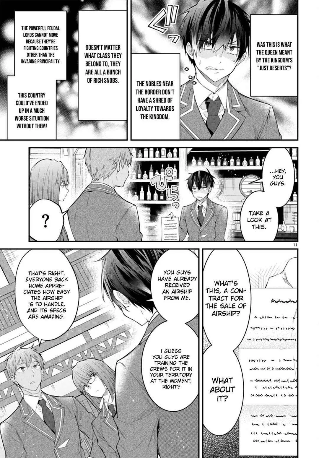 Otomege Sekai wa Mob ni Kibishii Sekai desu Chapter 50 – Page 11