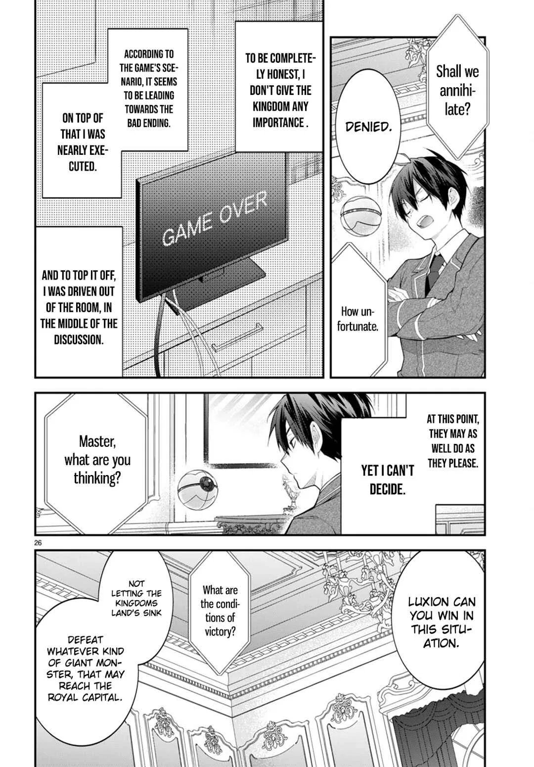 Otomege Sekai wa Mob ni Kibishii Sekai desu Chapter 49 – Page 27