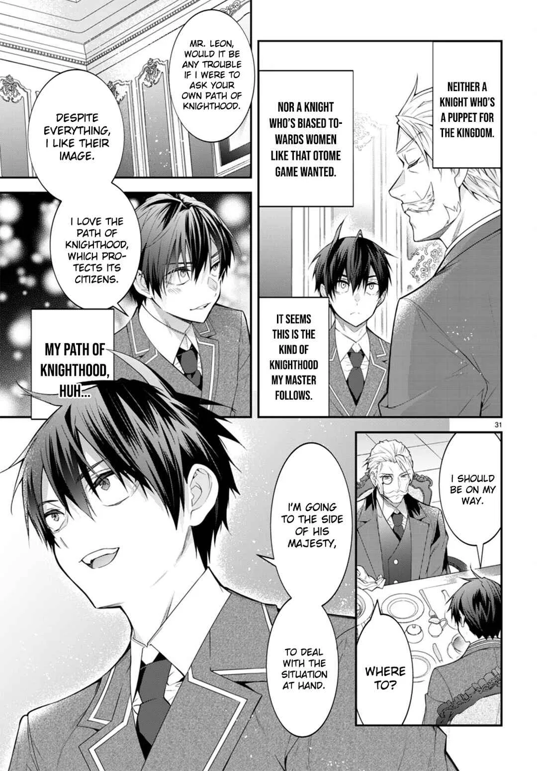 Otomege Sekai wa Mob ni Kibishii Sekai desu Chapter 49 – Page 32