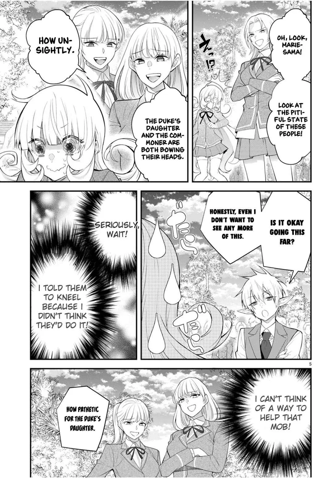 Otomege Sekai wa Mob ni Kibishii Sekai desu Chapter 48 – Page 5