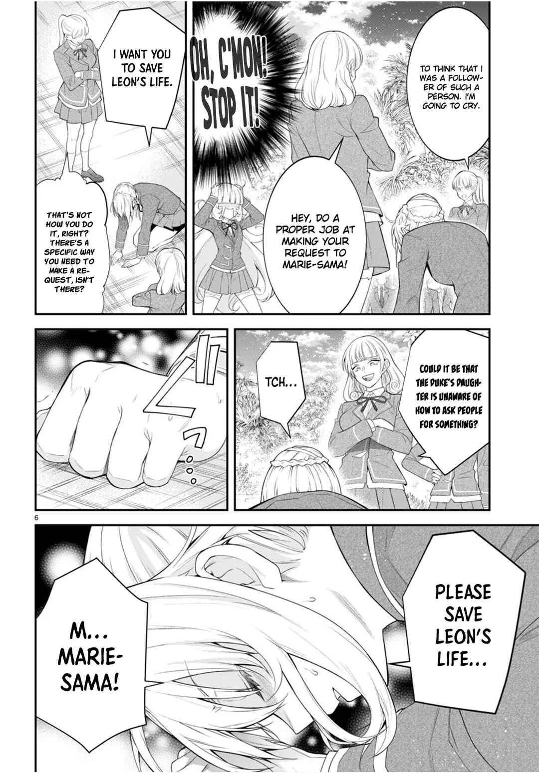 Otomege Sekai wa Mob ni Kibishii Sekai desu Chapter 48 – Page 6