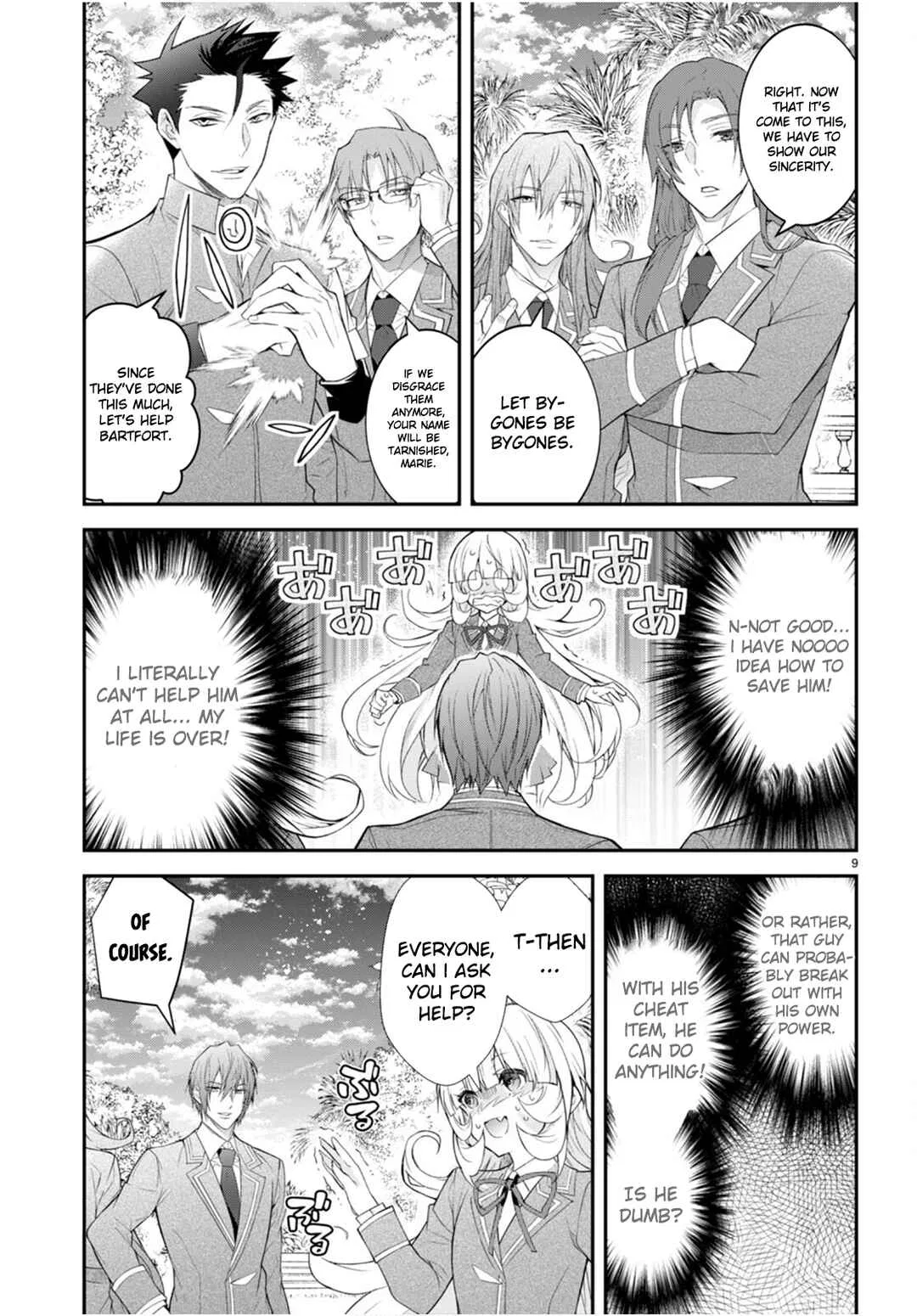 Otomege Sekai wa Mob ni Kibishii Sekai desu Chapter 48 – Page 9