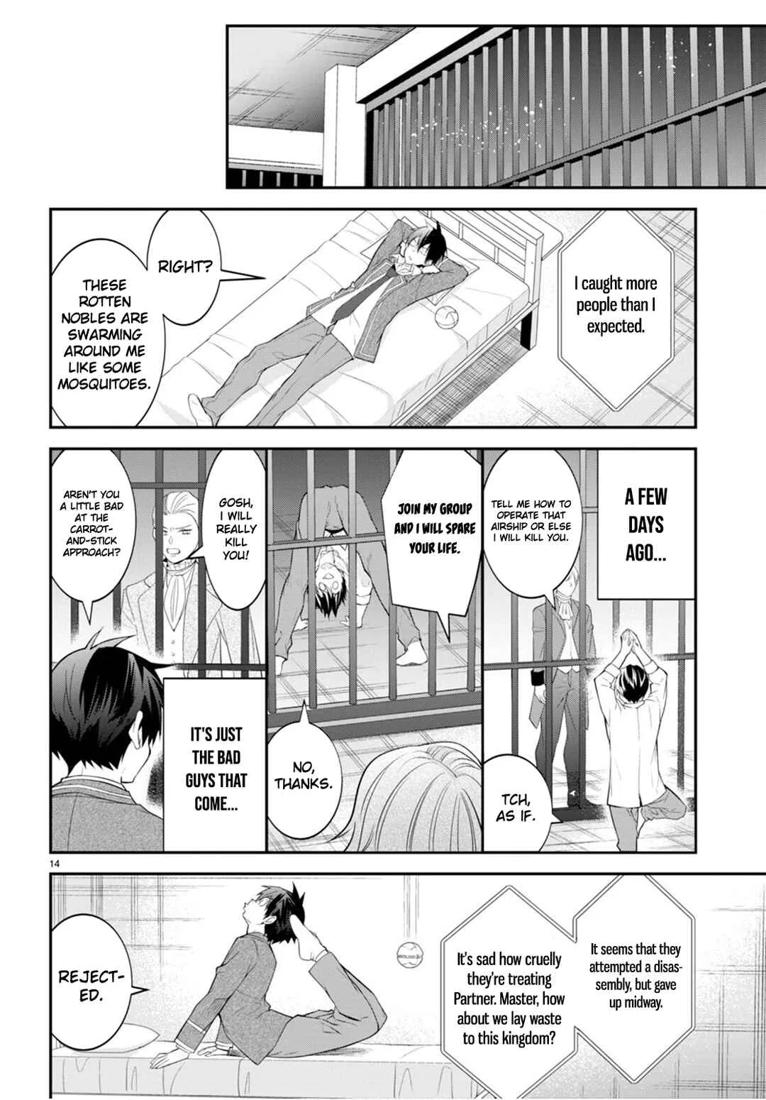 Otomege Sekai wa Mob ni Kibishii Sekai desu Chapter 48 – Page 14