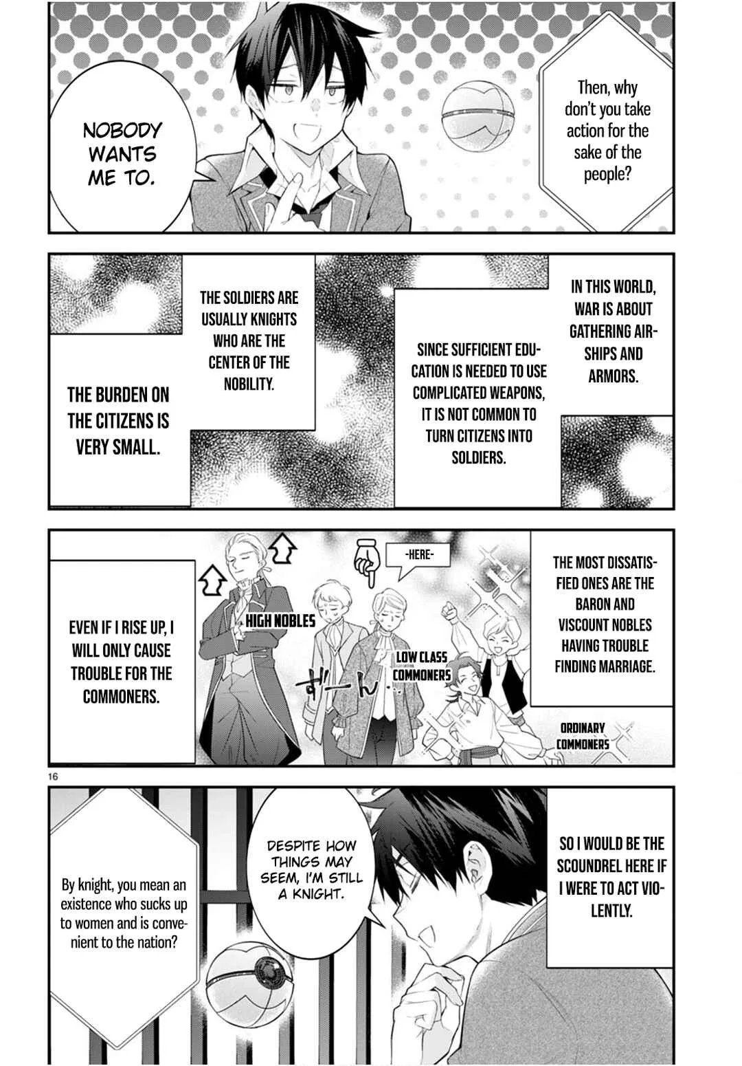 Otomege Sekai wa Mob ni Kibishii Sekai desu Chapter 48 – Page 16