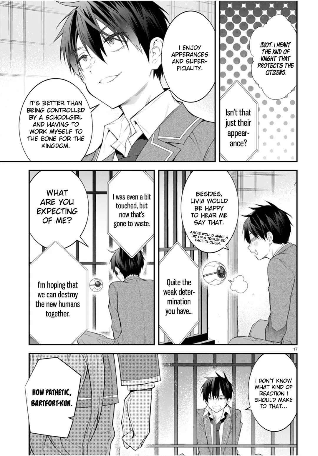Otomege Sekai wa Mob ni Kibishii Sekai desu Chapter 48 – Page 17