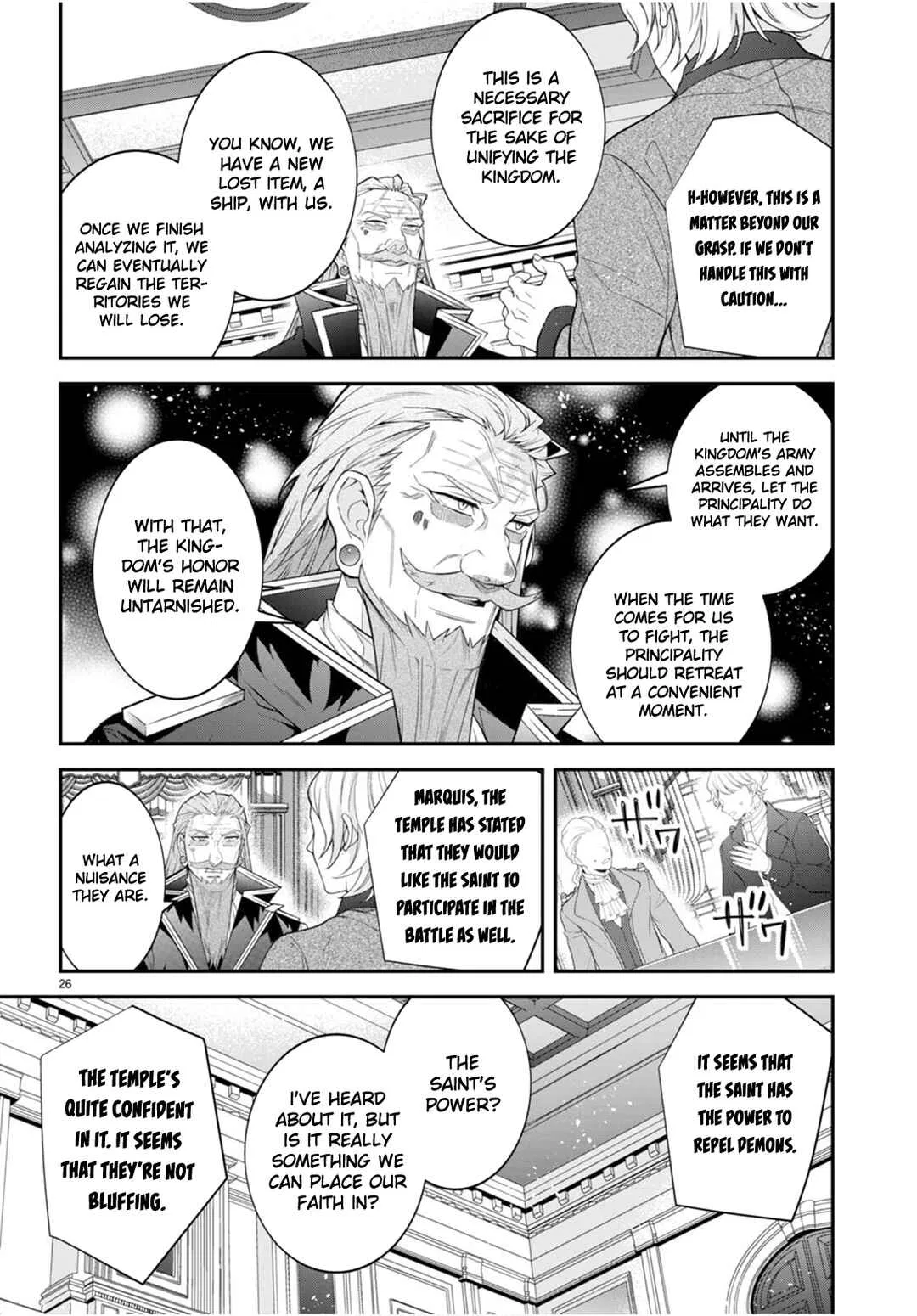 Otomege Sekai wa Mob ni Kibishii Sekai desu Chapter 48 – Page 26