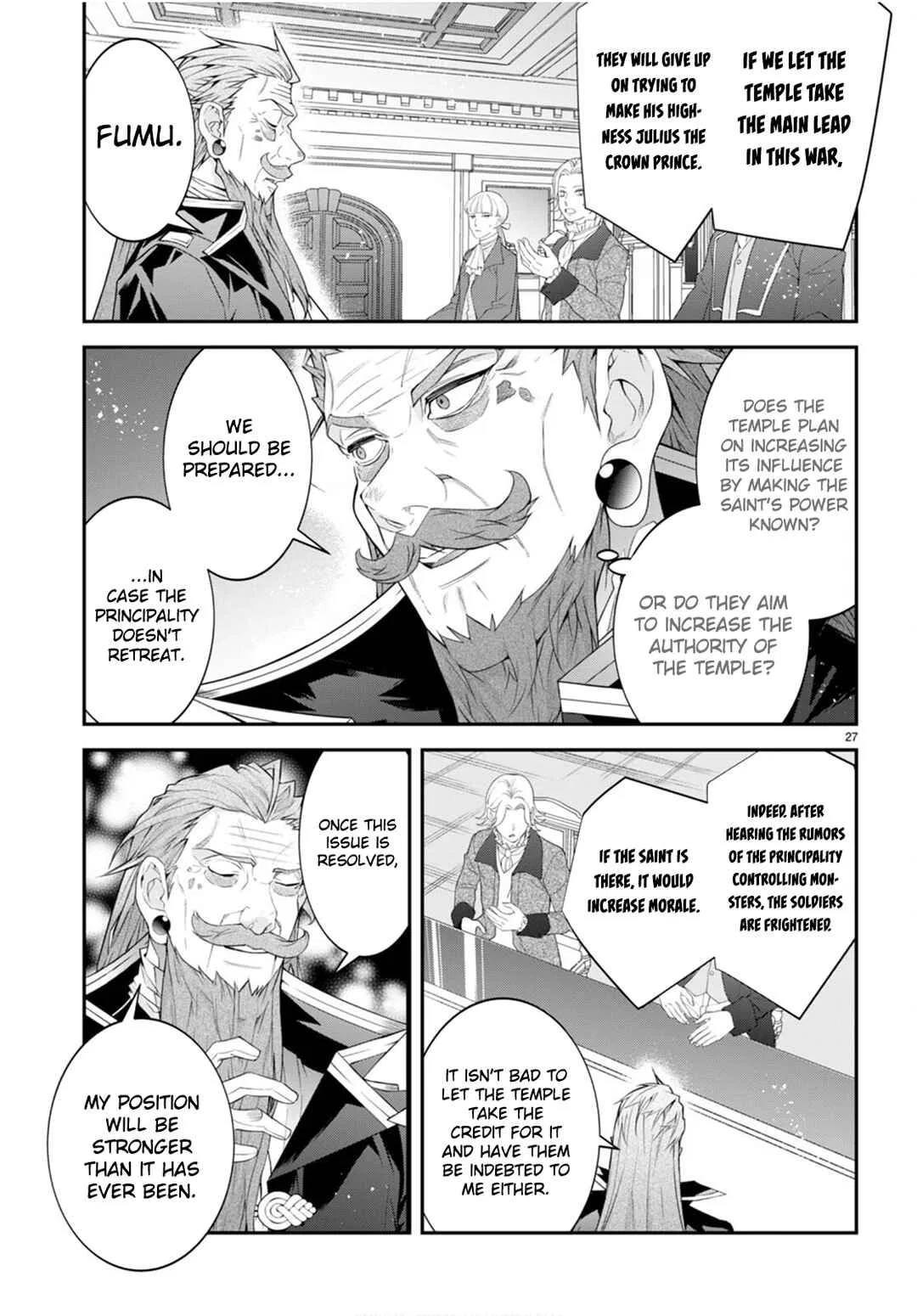 Otomege Sekai wa Mob ni Kibishii Sekai desu Chapter 48 – Page 27