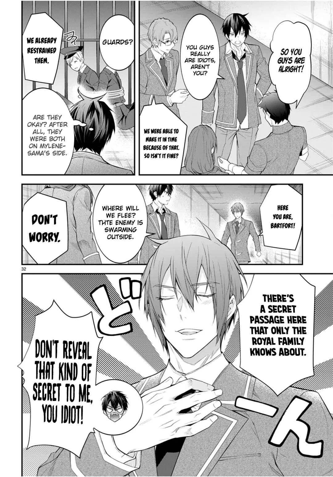 Otomege Sekai wa Mob ni Kibishii Sekai desu Chapter 48 – Page 32