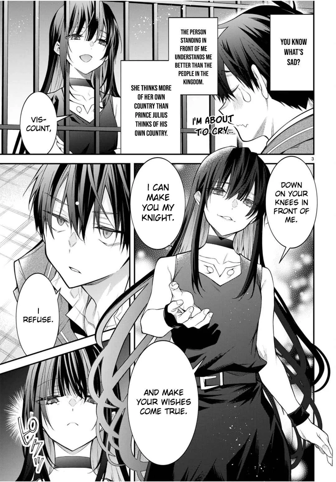 Otomege Sekai wa Mob ni Kibishii Sekai desu Chapter 47 – Page 4