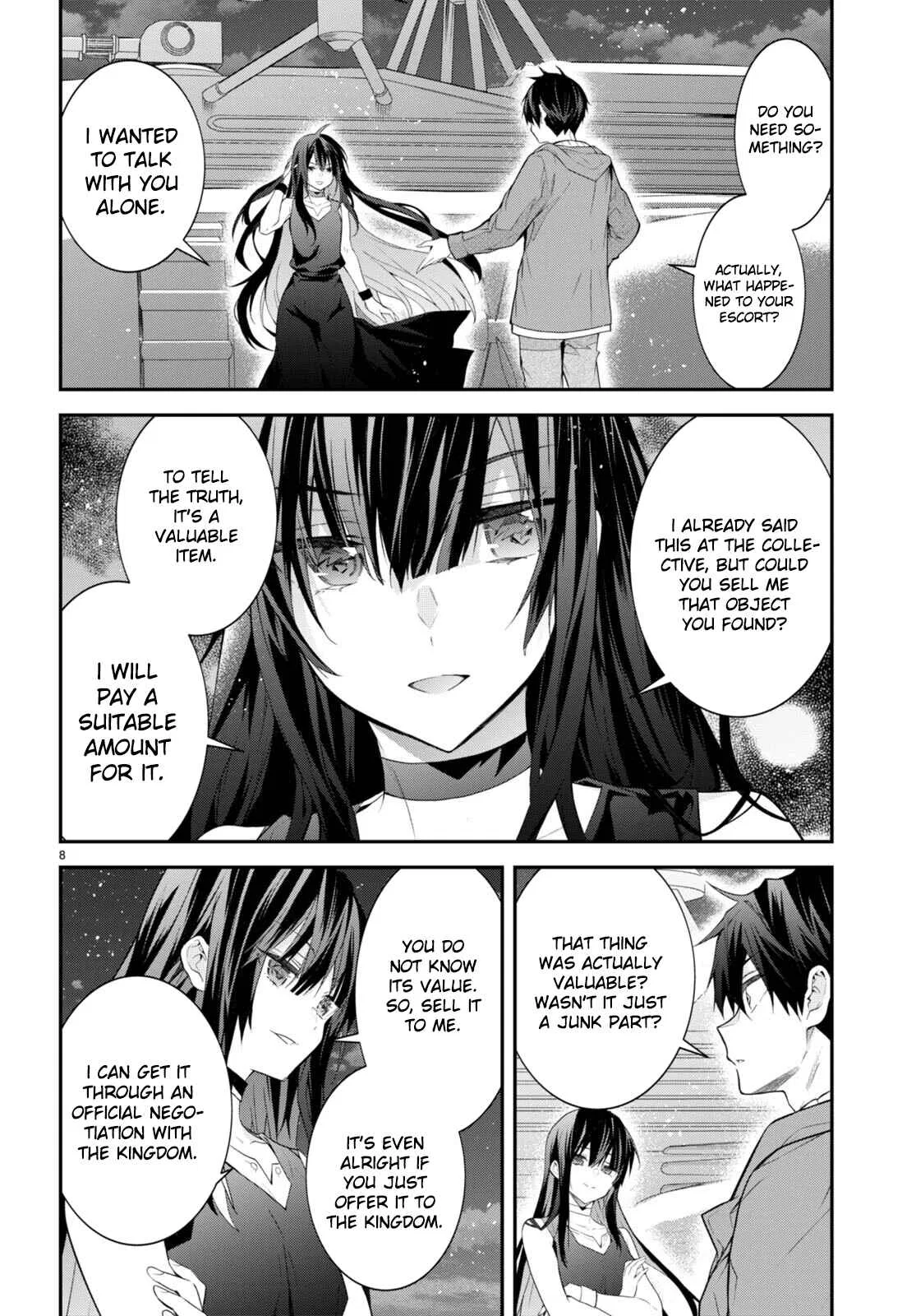 Otomege Sekai wa Mob ni Kibishii Sekai desu Chapter 45 – Page 8