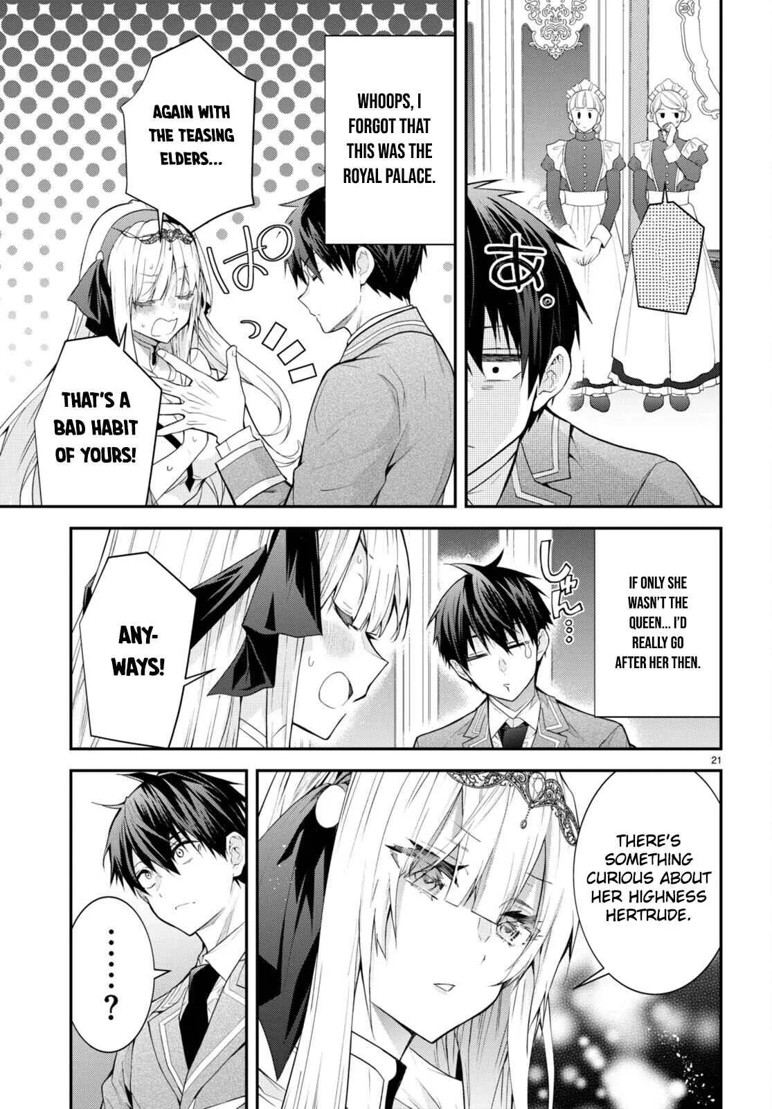 Otomege Sekai wa Mob ni Kibishii Sekai desu Chapter 45 – Page 21