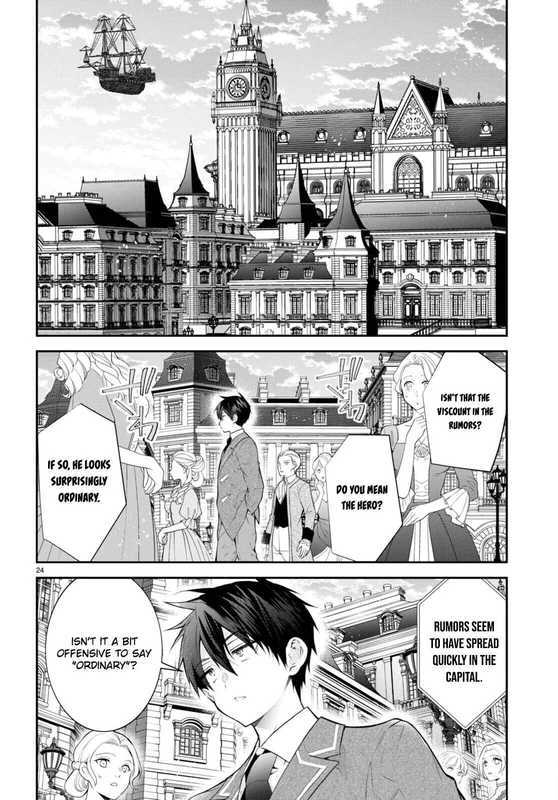 Otomege Sekai wa Mob ni Kibishii Sekai desu Chapter 45 – Page 24