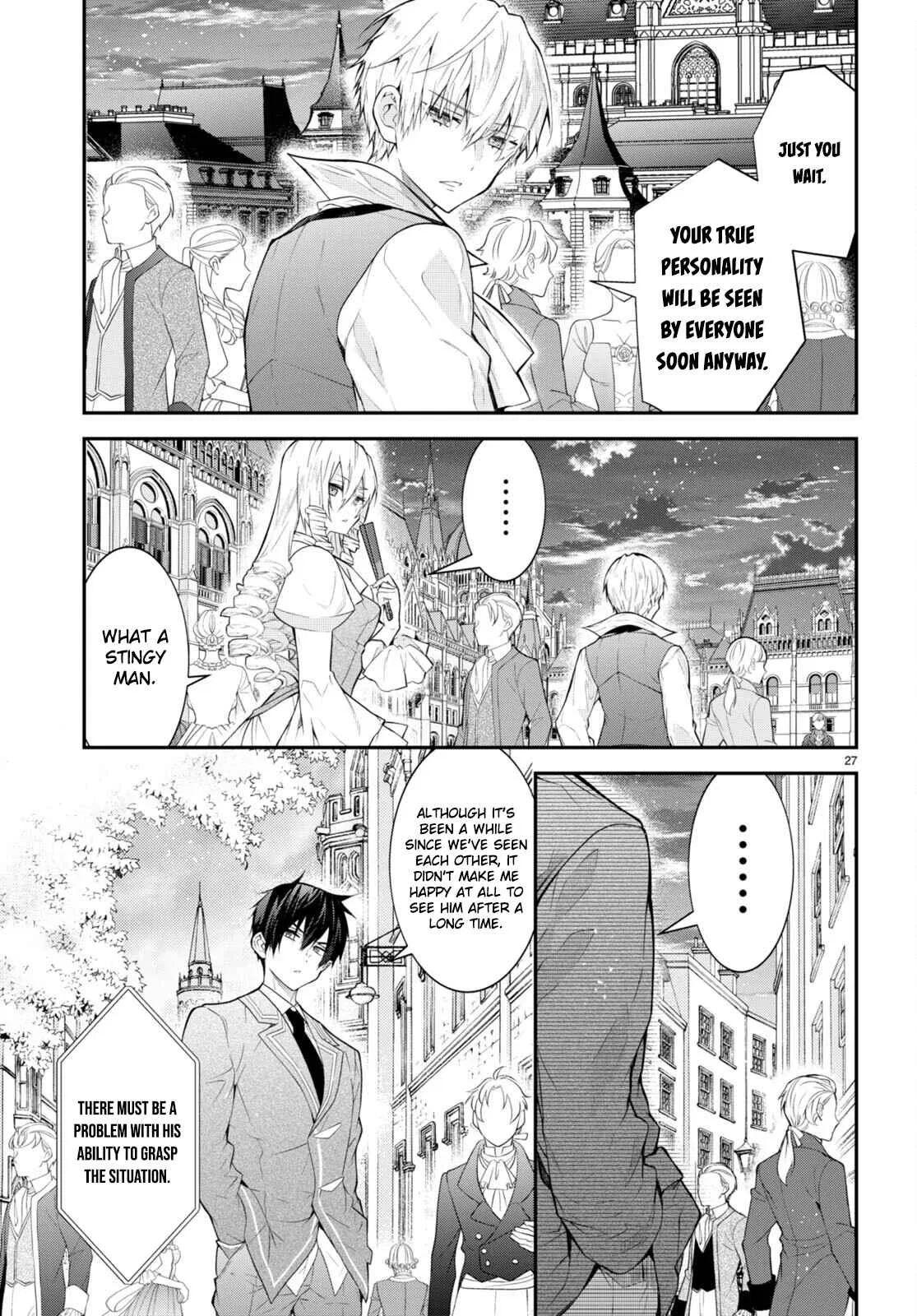 Otomege Sekai wa Mob ni Kibishii Sekai desu Chapter 45 – Page 27