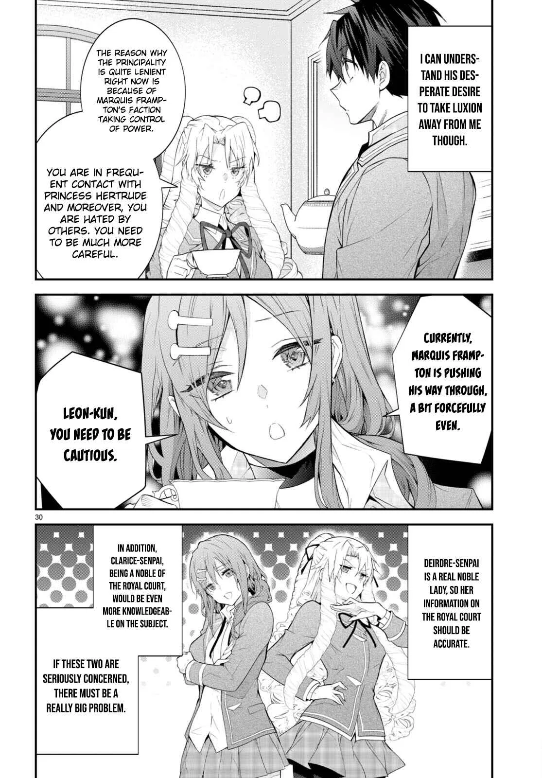 Otomege Sekai wa Mob ni Kibishii Sekai desu Chapter 45 – Page 30