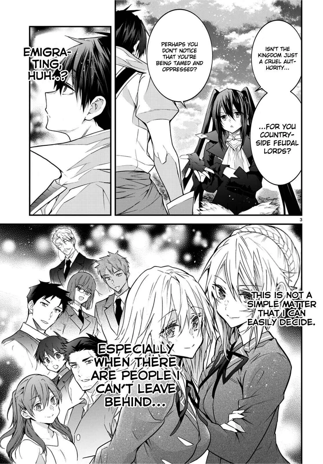 Otomege Sekai wa Mob ni Kibishii Sekai desu Chapter 44 – Page 3