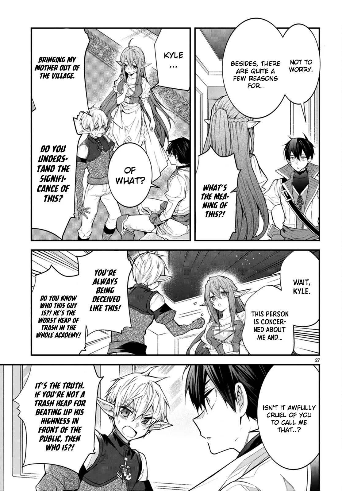 Otomege Sekai wa Mob ni Kibishii Sekai desu Chapter 44 – Page 27