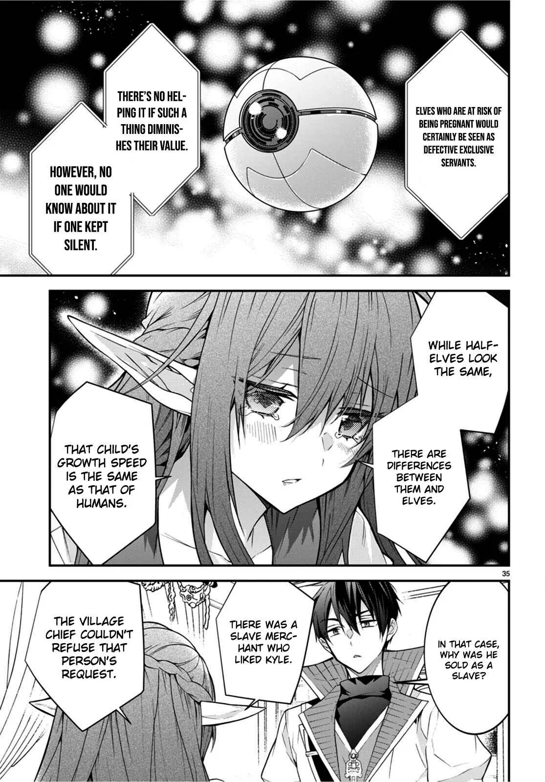 Otomege Sekai wa Mob ni Kibishii Sekai desu Chapter 44 – Page 35