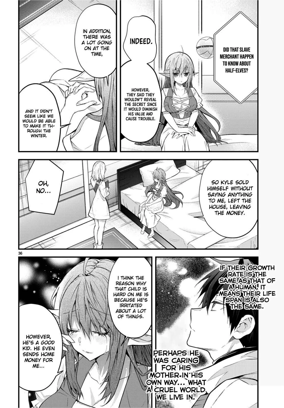 Otomege Sekai wa Mob ni Kibishii Sekai desu Chapter 44 – Page 36