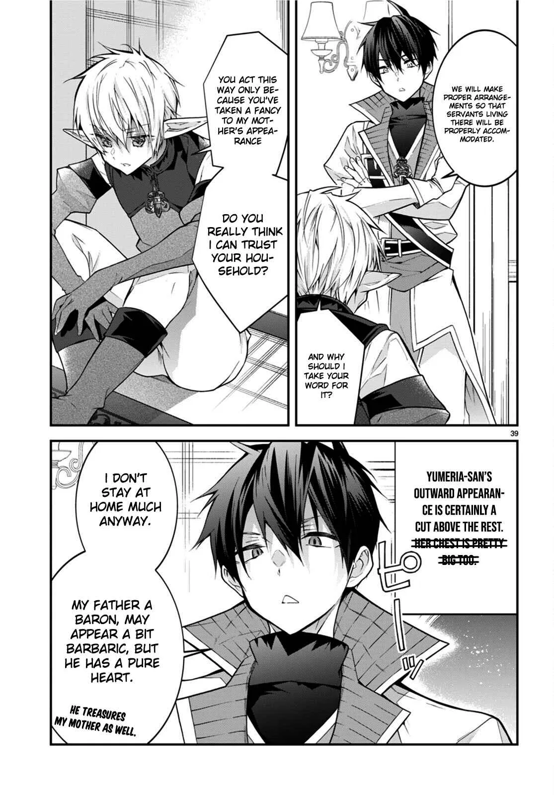Otomege Sekai wa Mob ni Kibishii Sekai desu Chapter 44 – Page 39