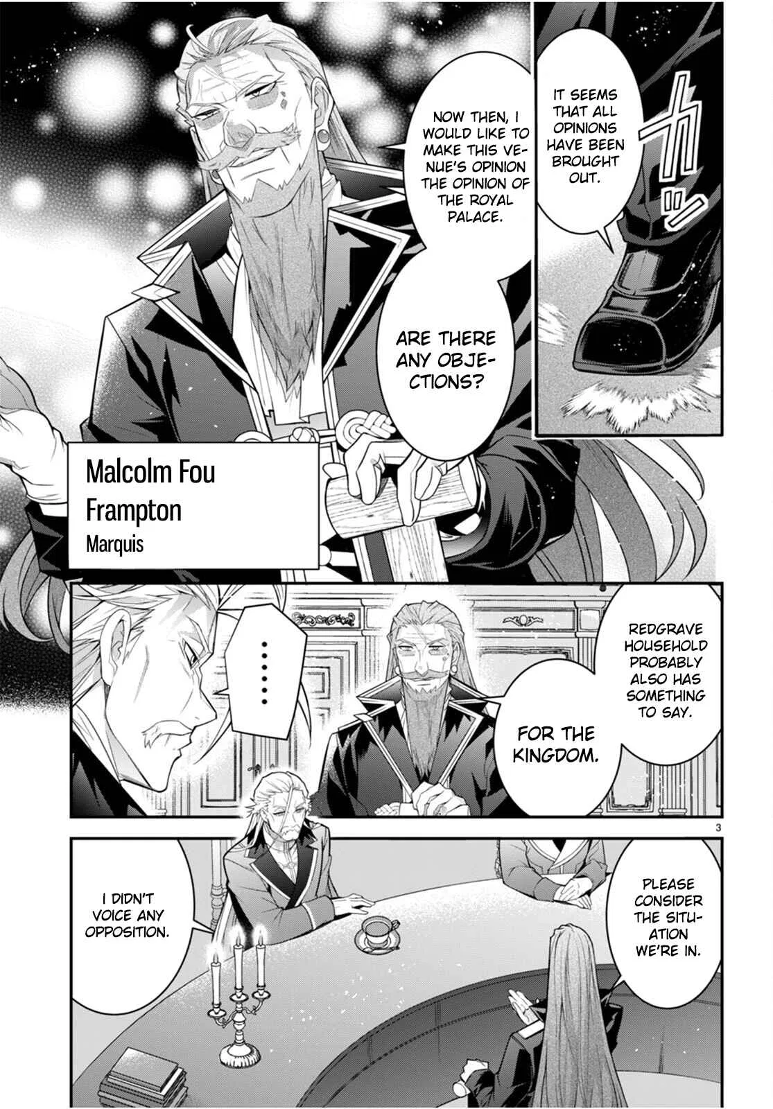 Otomege Sekai wa Mob ni Kibishii Sekai desu Chapter 40 – Page 3