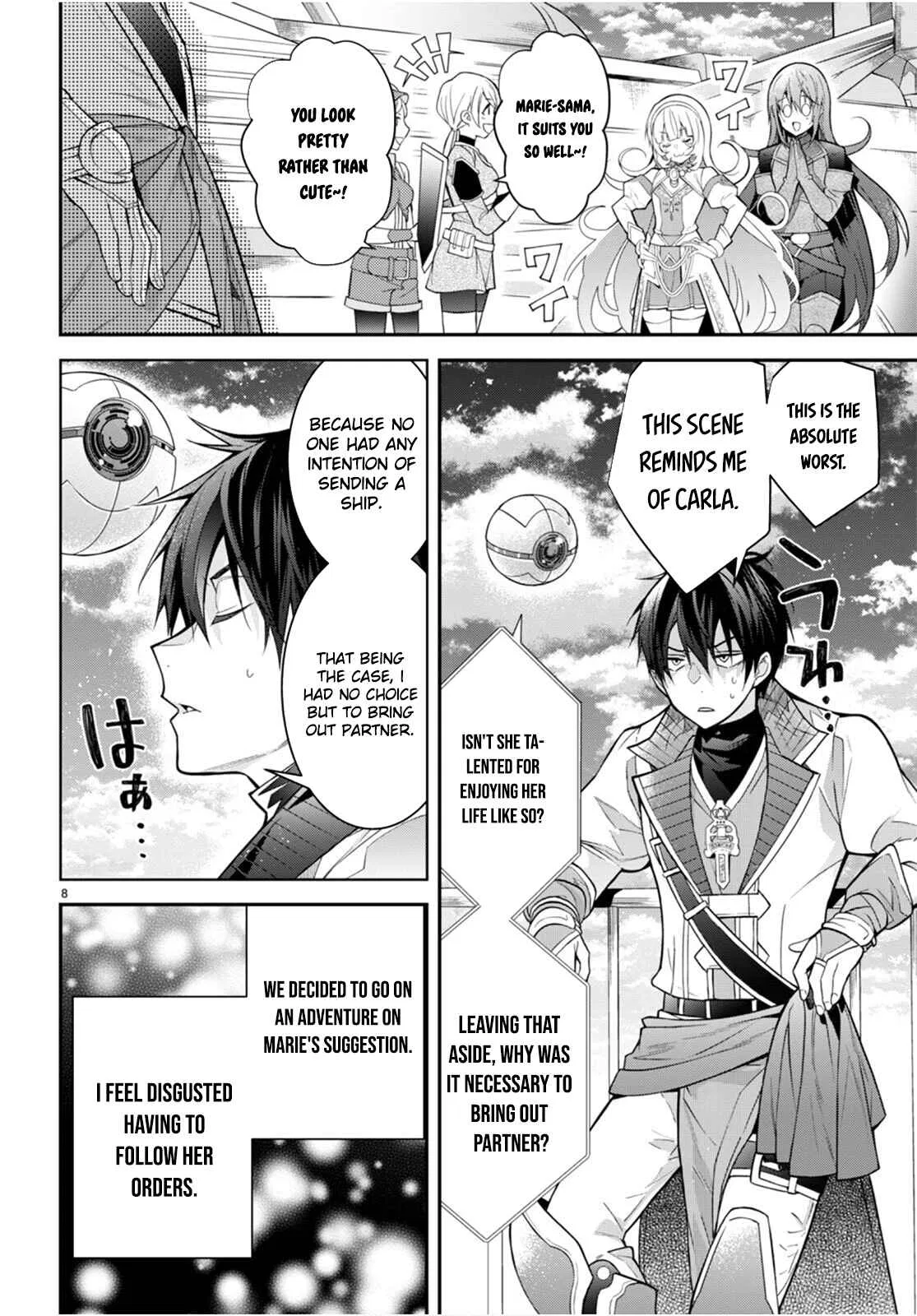 Otomege Sekai wa Mob ni Kibishii Sekai desu Chapter 40 – Page 8