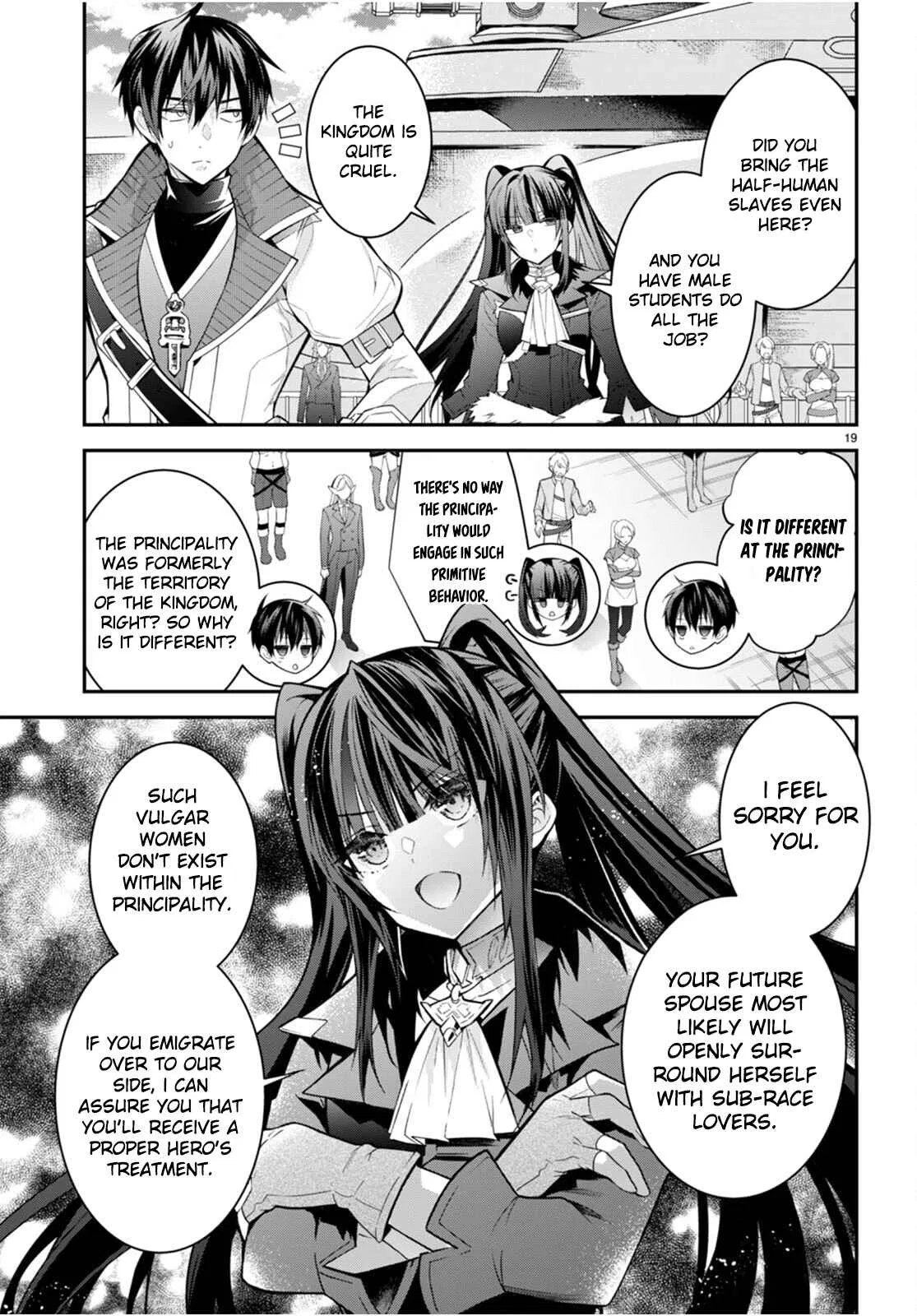 Otomege Sekai wa Mob ni Kibishii Sekai desu Chapter 40 – Page 19