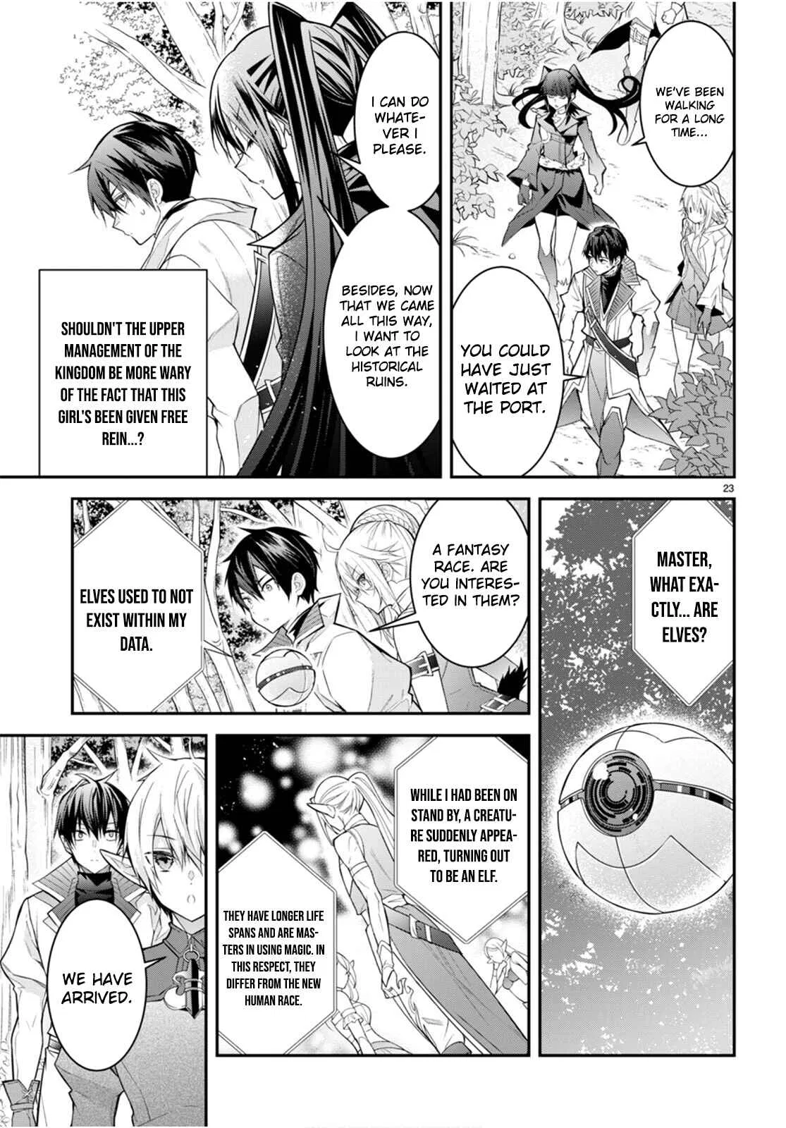 Otomege Sekai wa Mob ni Kibishii Sekai desu Chapter 40 – Page 23